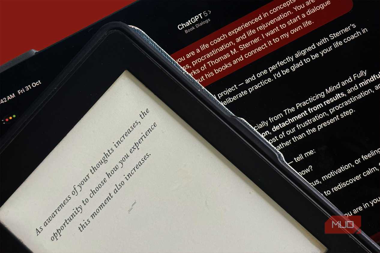 ChatGPT prompts for reading with Kindle.