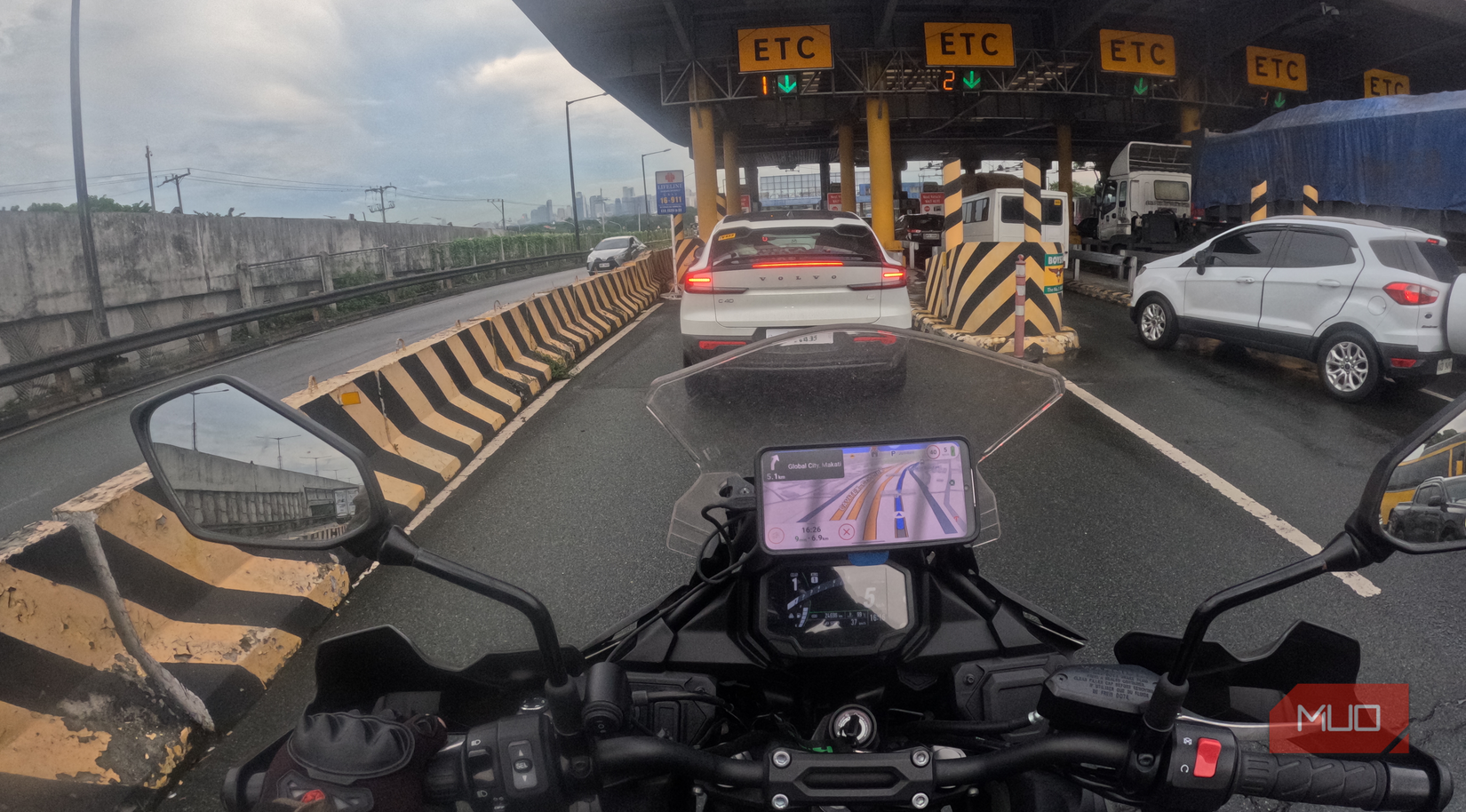 Testing Magic Earth in the City.