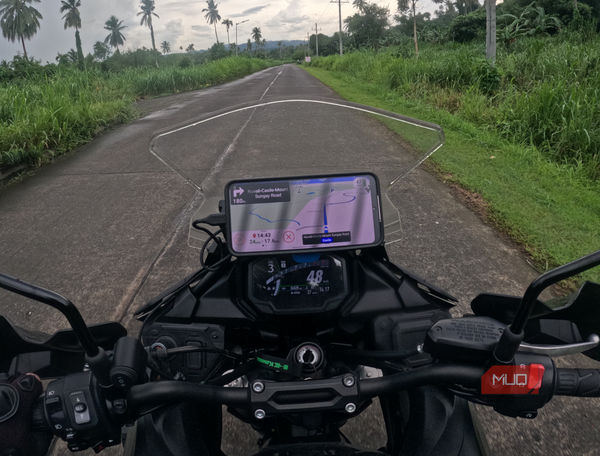 Road testing the Magic Earth navigation app.