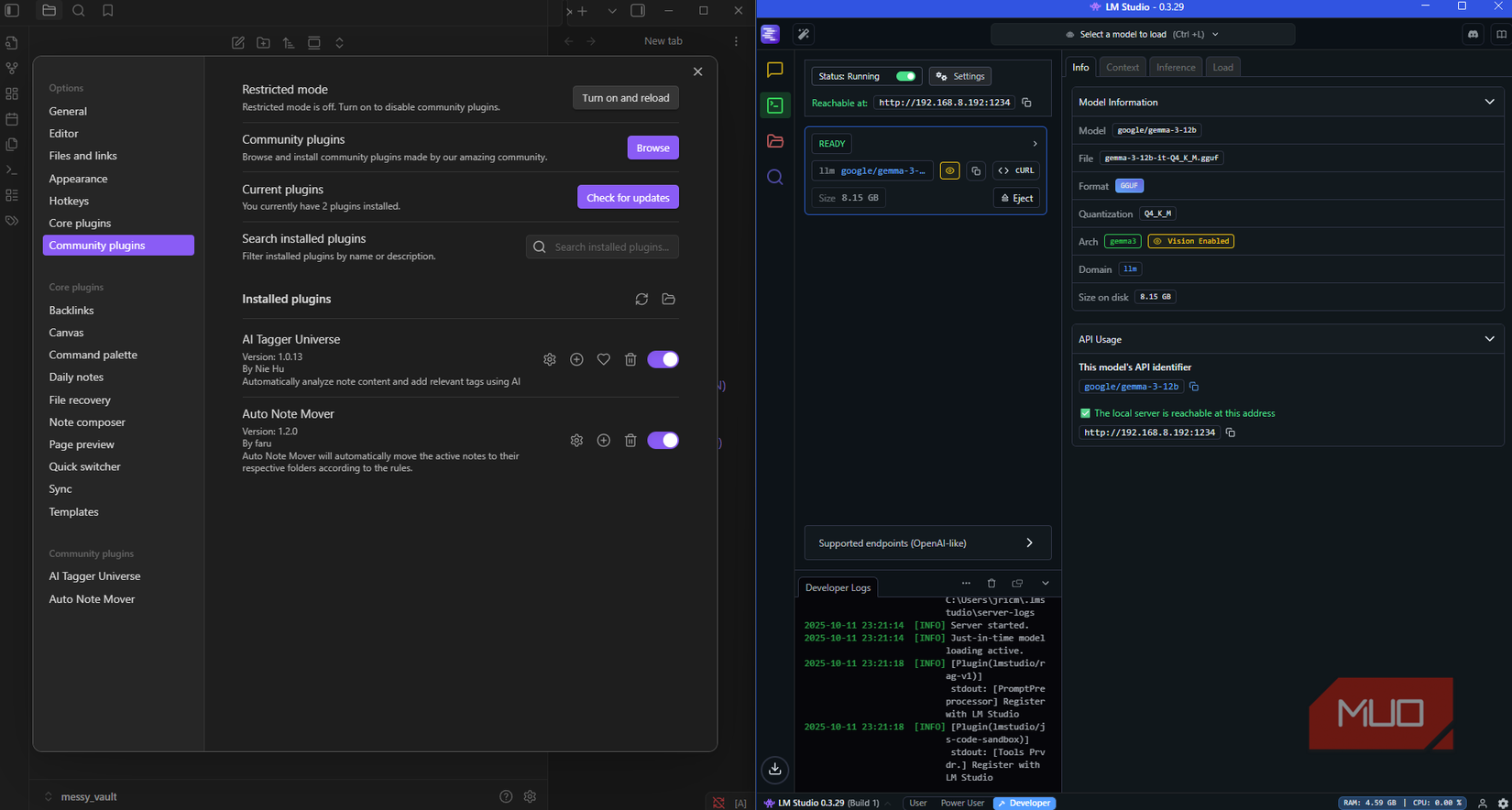 My Obsidian AI organizational setup