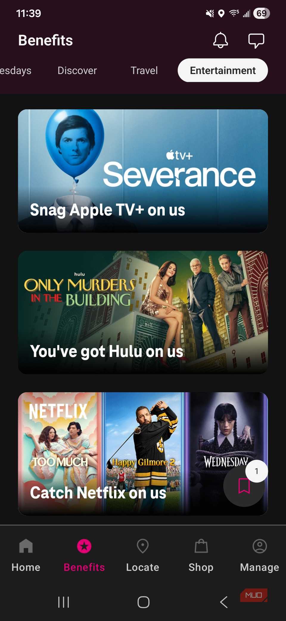 T-Mobile's streaming benefits