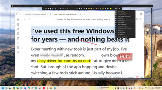 ShareX image editor open in Windows 11.