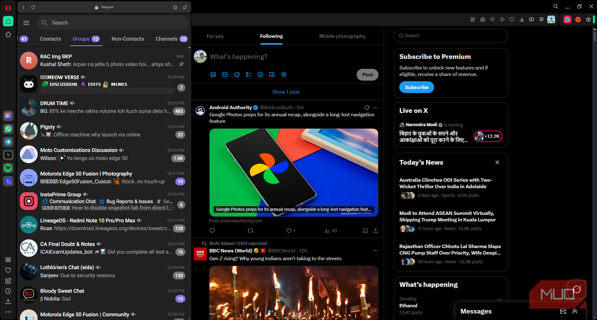 7 features in the Opera browser I wish I had on Chrome