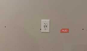 topgreener usb outlet in unfinished wall at counter height