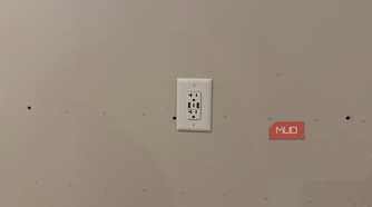 topgreener usb outlet in unfinished wall at counter height