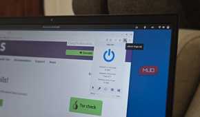 Ublock origin add-on open on Tor browser in Tails OS