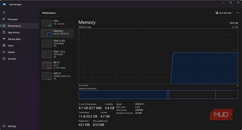 Using flags to reduce emory and CPU consumption