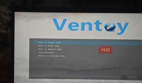 Ventoy boot menu (2)