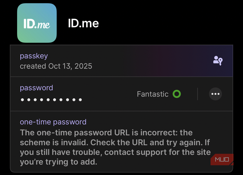 05 ID.me OTP Invalid