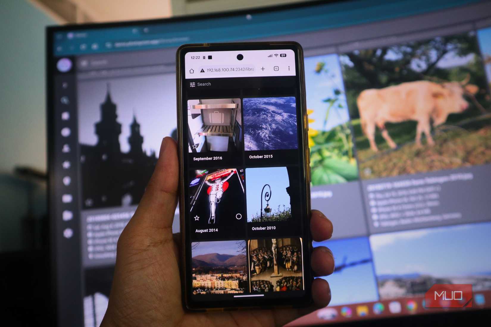 Accessing PhotoPrism on any web browser