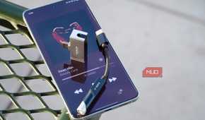USB-C DACs atop an Android phone playing lossless audio.