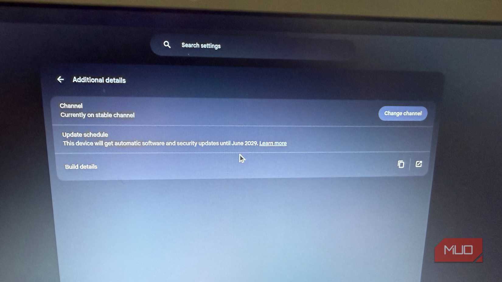 chromebook automatic updates expiration