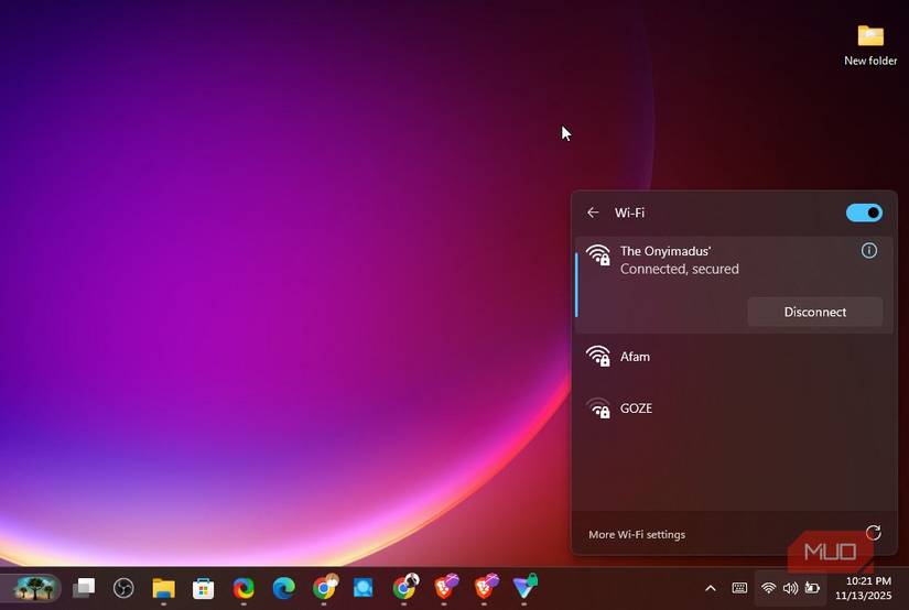 Connecting to insecure networks on Windows