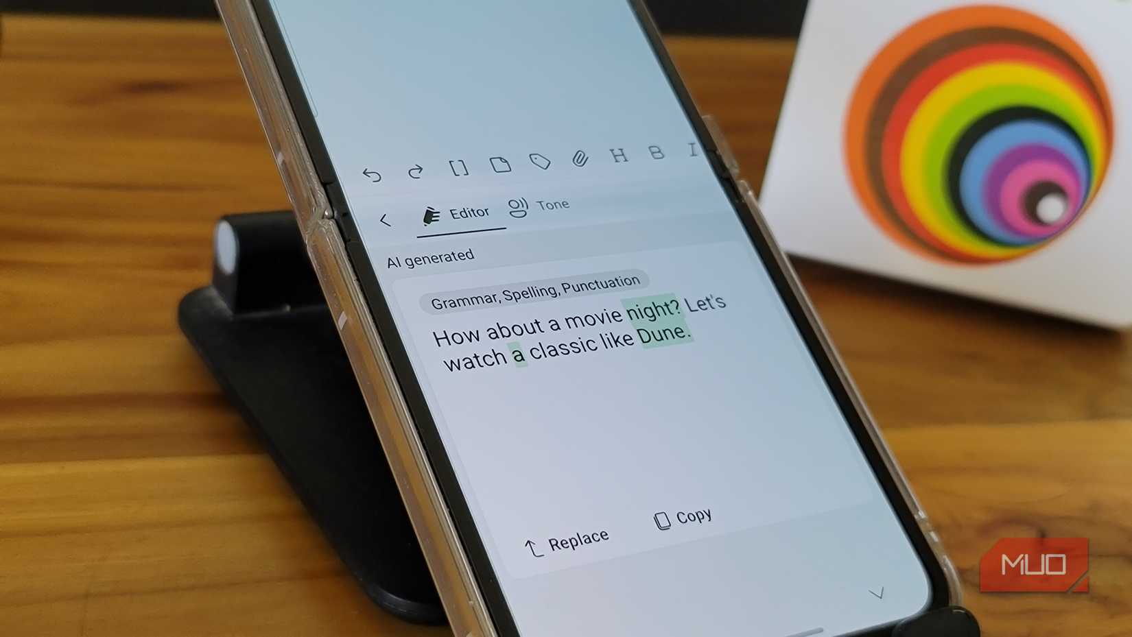 Copilot Mode in SwiftKey keyboard on Galaxy Z Flip 6