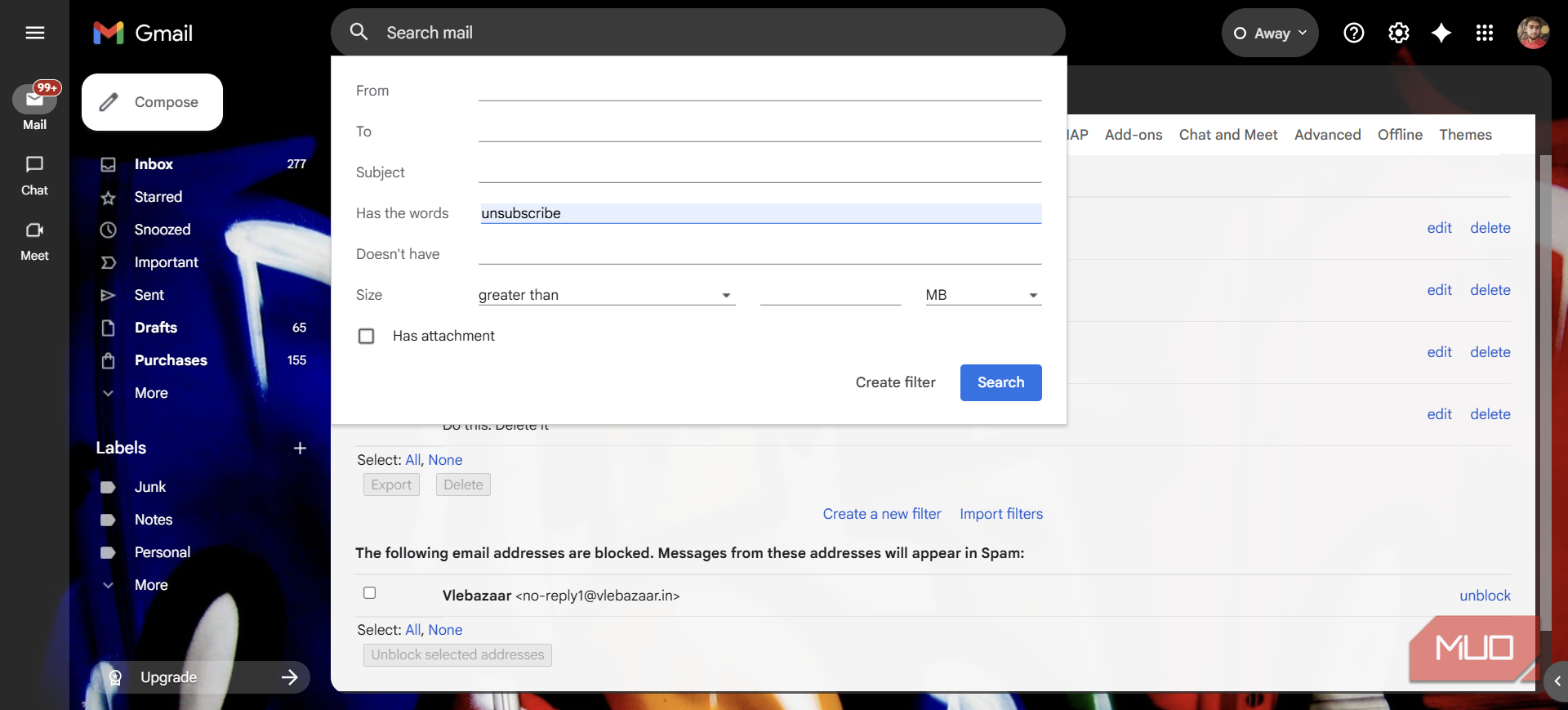 I set 3 Gmail filters and my inbox finally stays at zero
