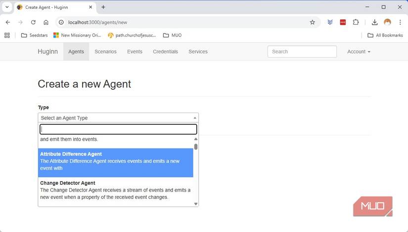 Creating a new Huginn agent