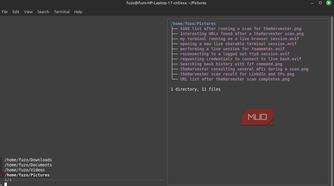 Displaying a list of visited directories with zoxide