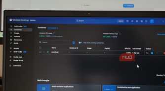 Docker Home running an instance of NextCloud Container