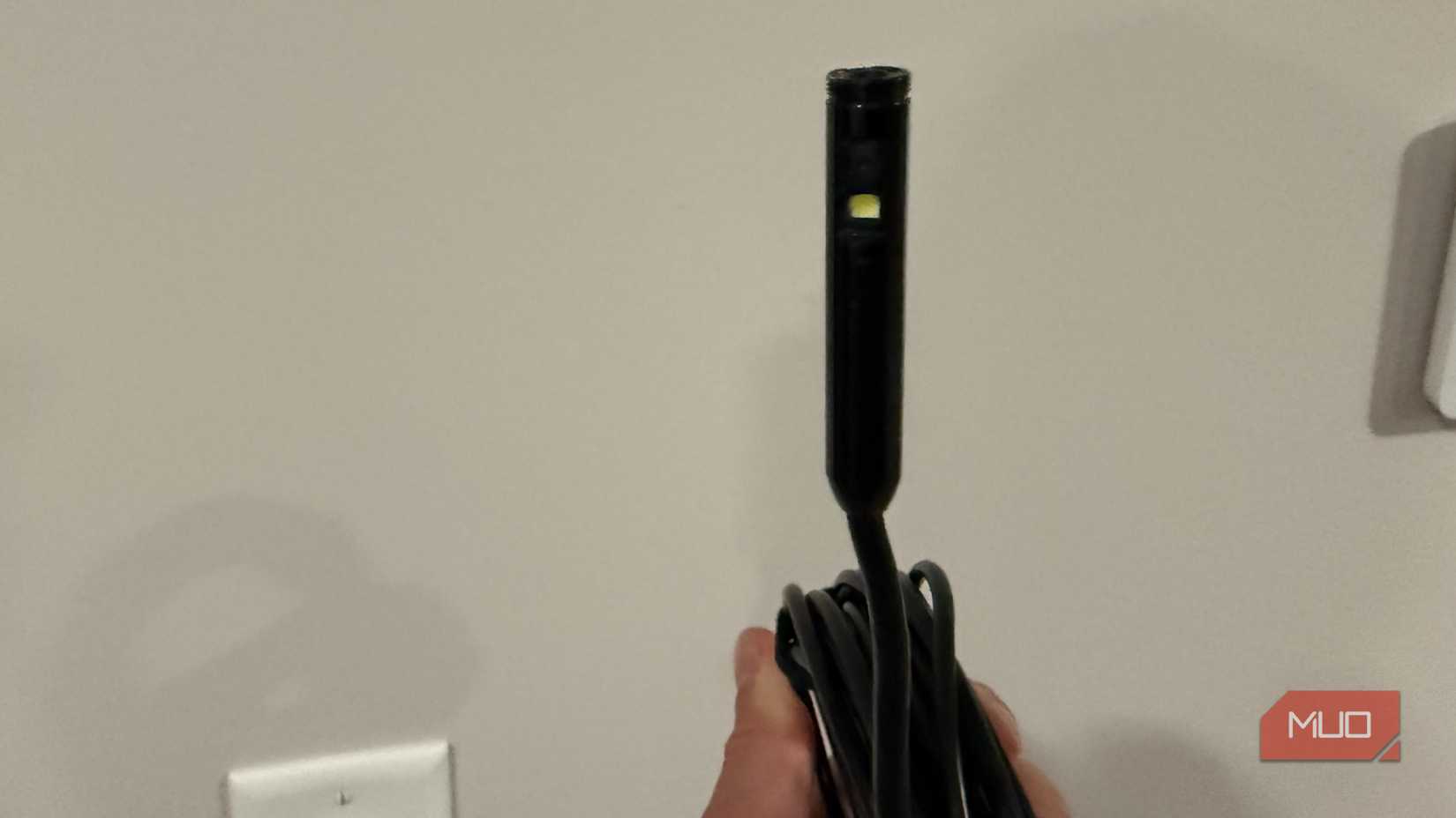 endoscope drain inspection camera up close