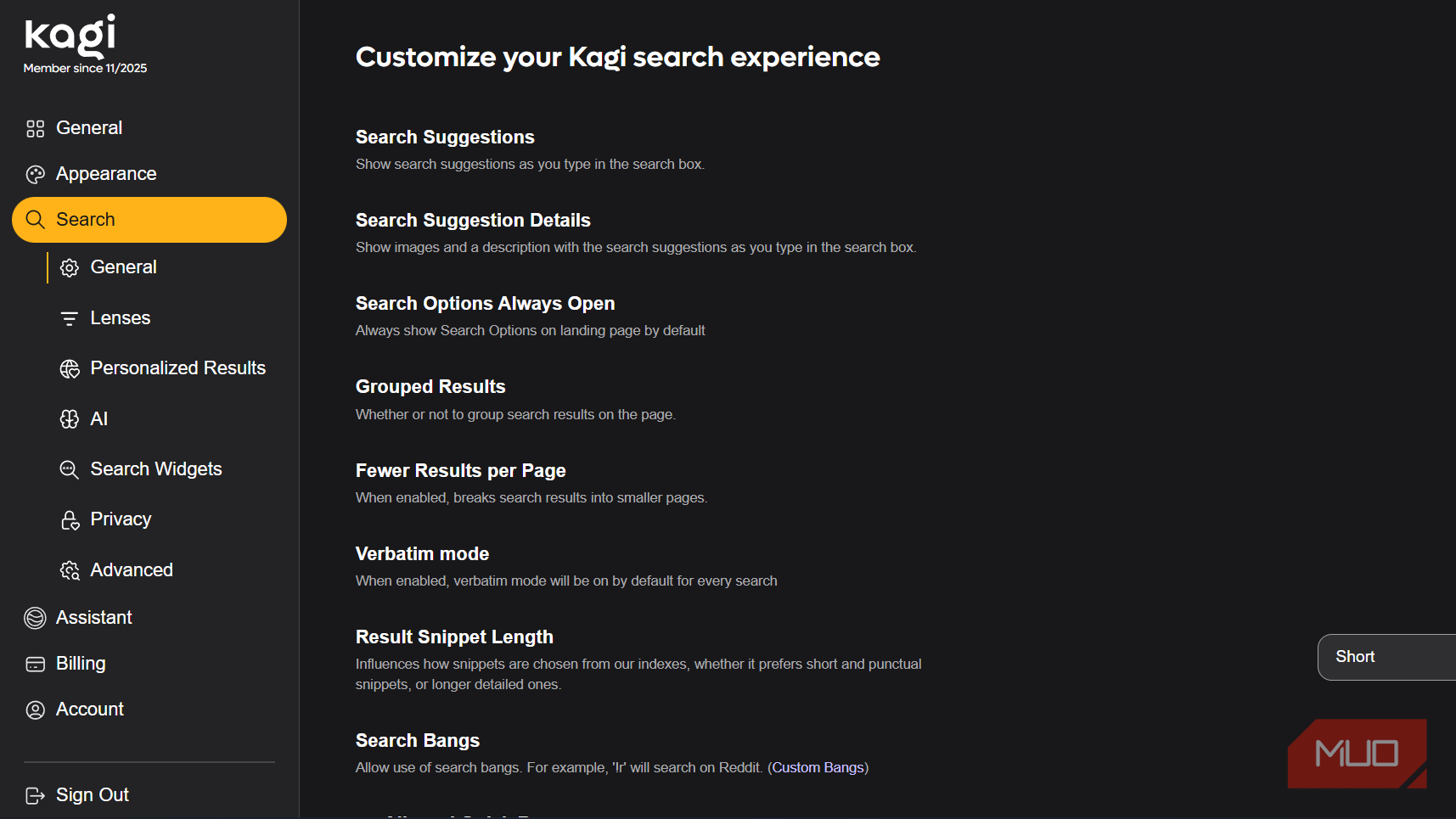 I switched my browser’s default search from Google to this niche engine ...