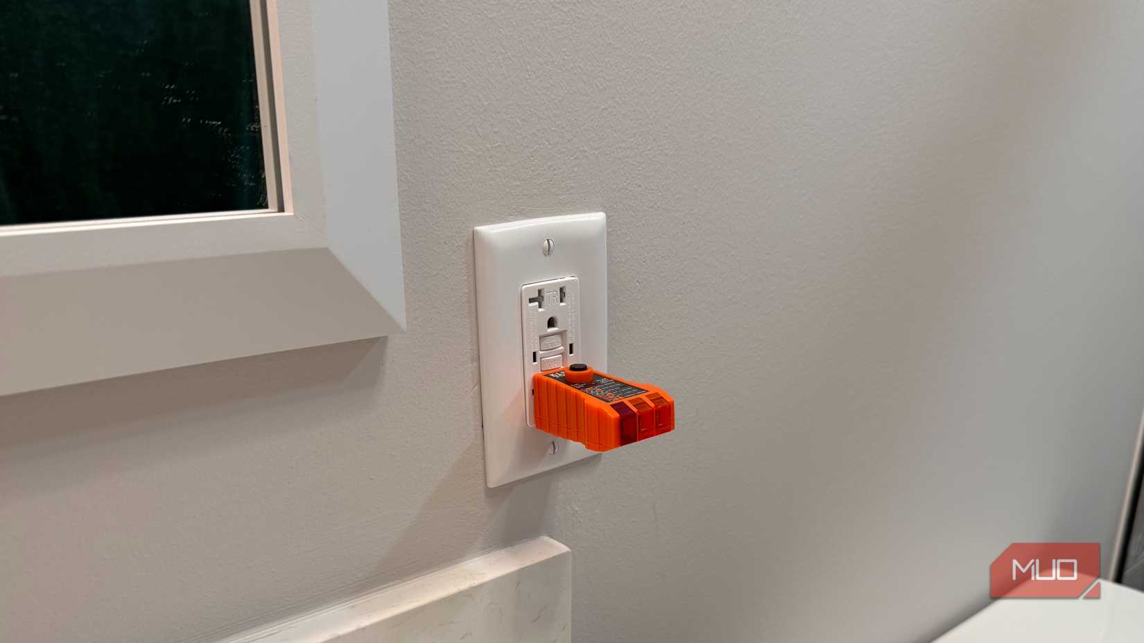 gfci outlet with tester