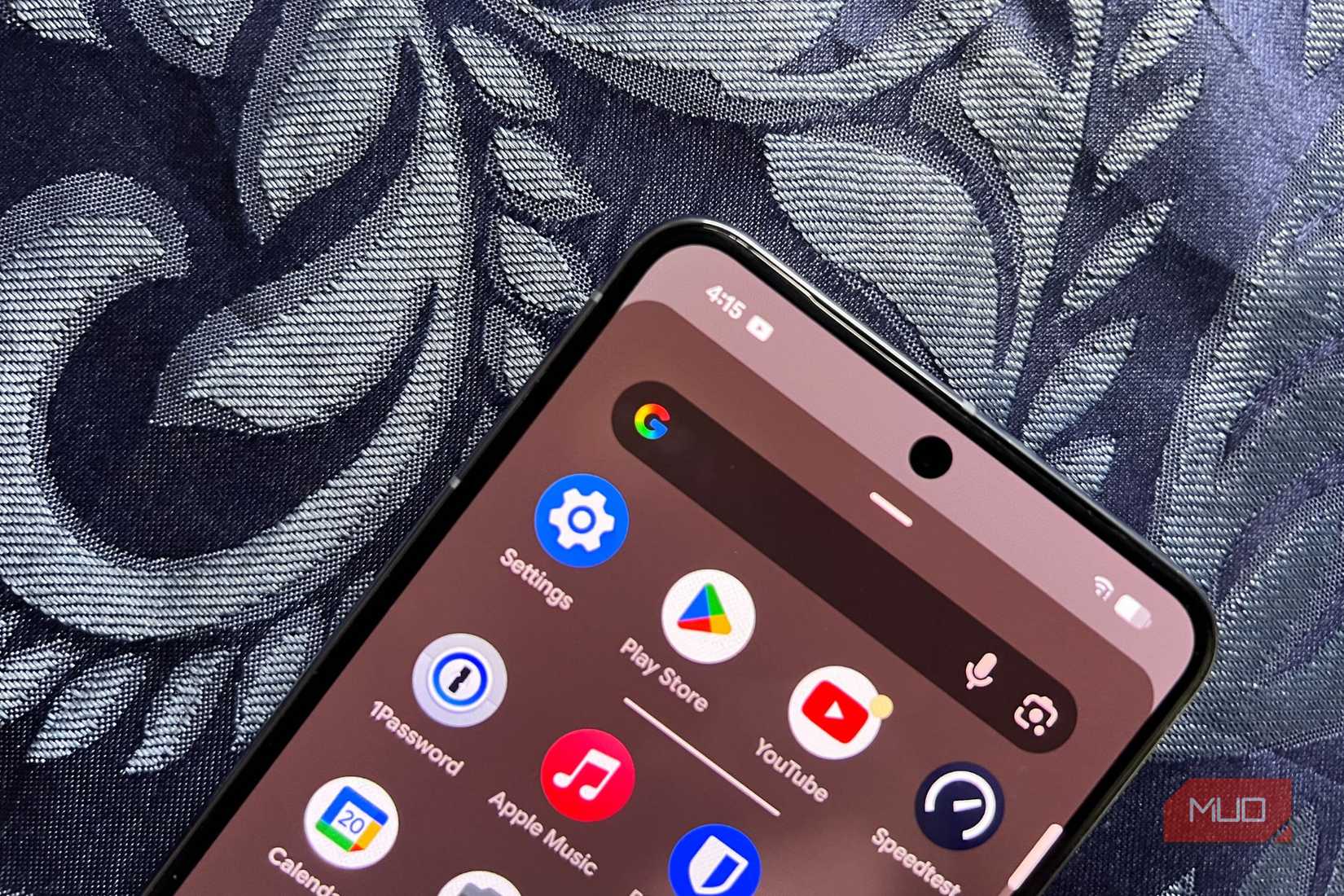 Google Pixel smartphone showing the app drawer-1