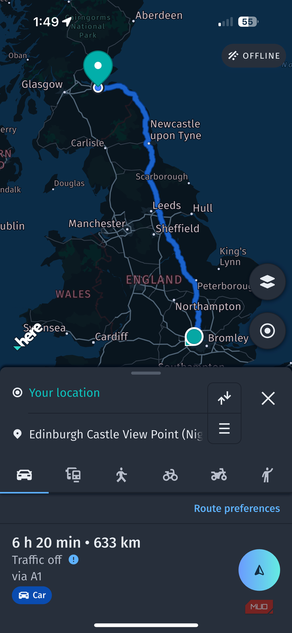 This free offline map app saved my road trip