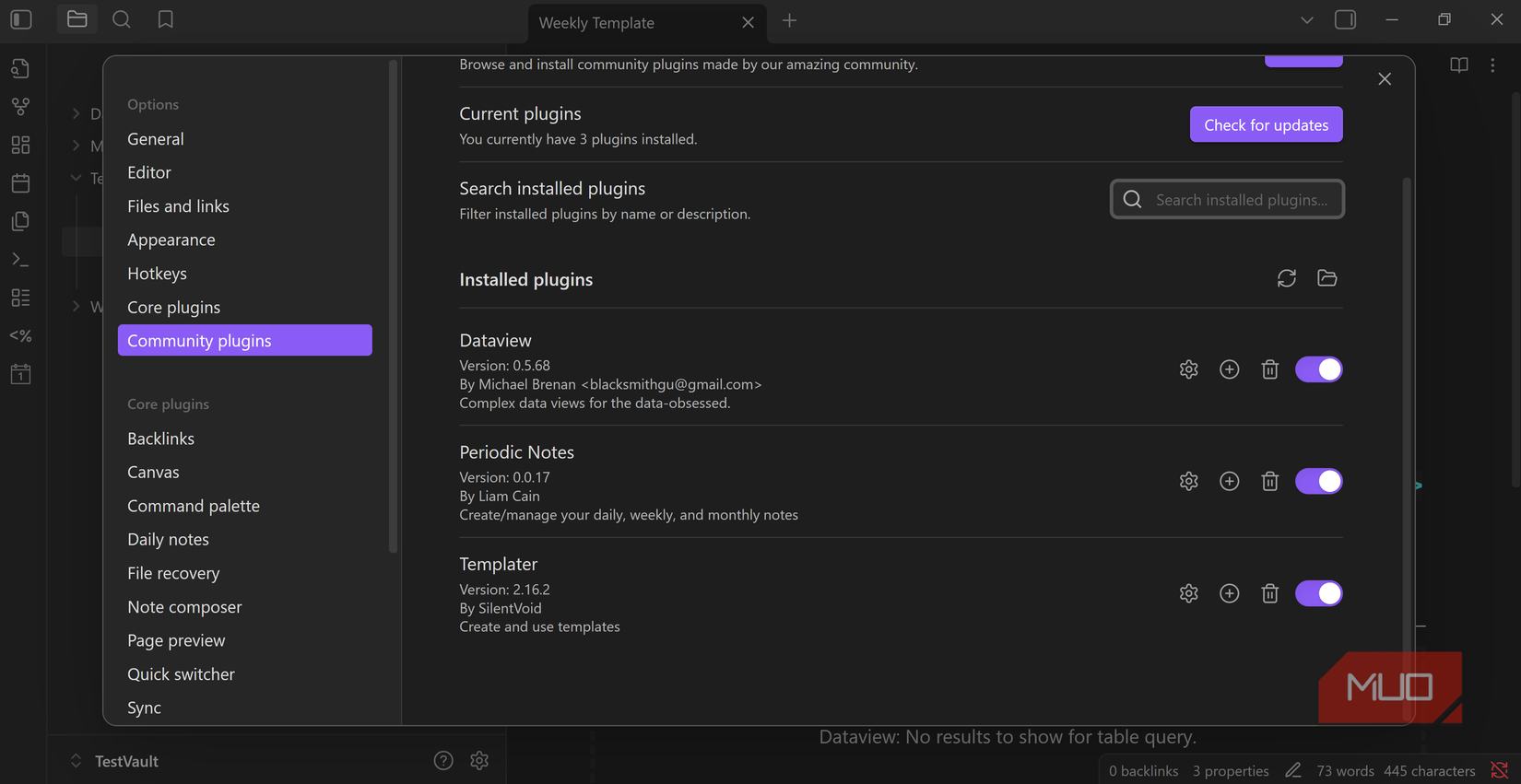 Instalar y habilitar los complementos comunitarios necesarios