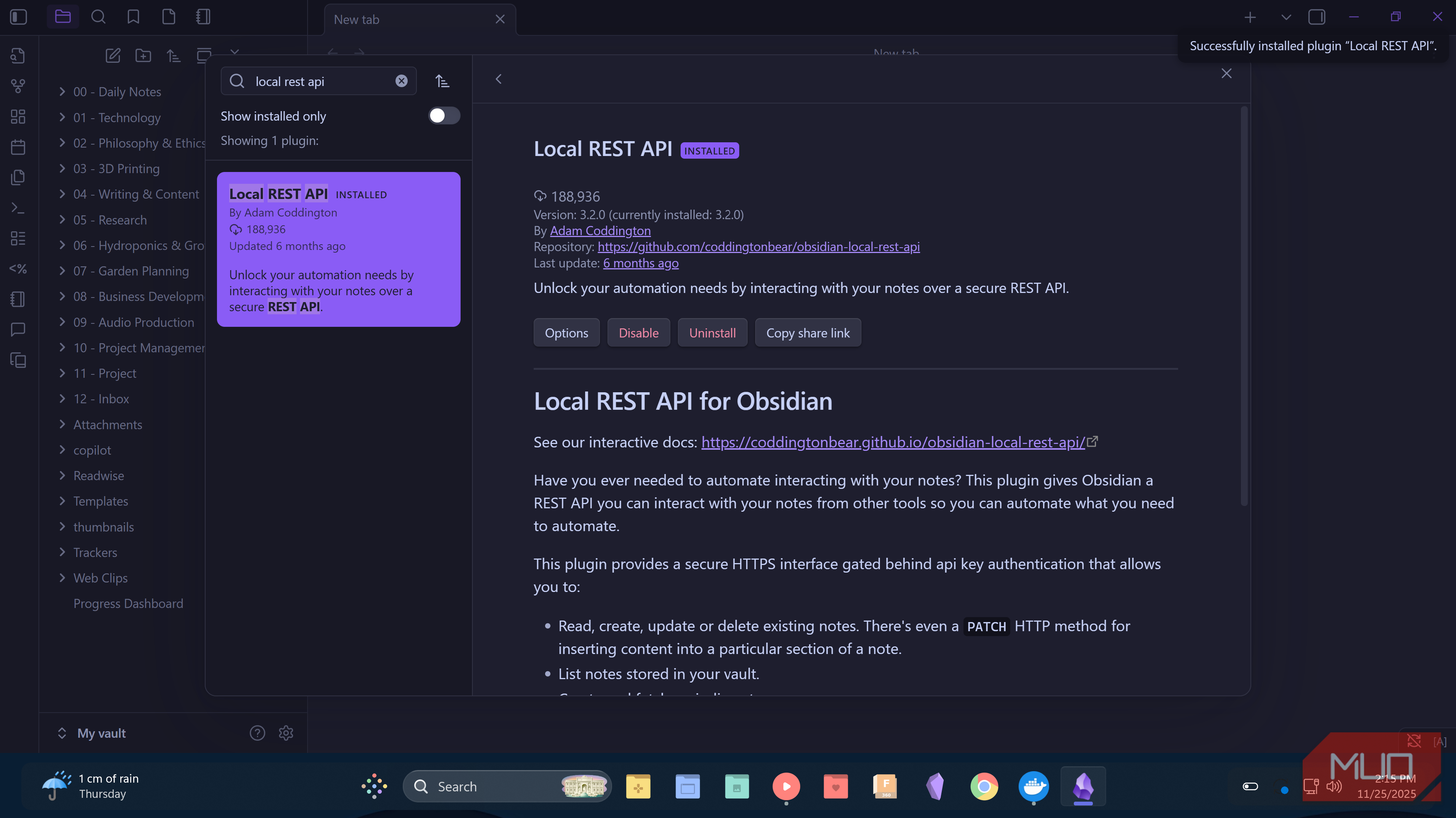 I connected a local model to Obsidian with MCP and it’s better than ...