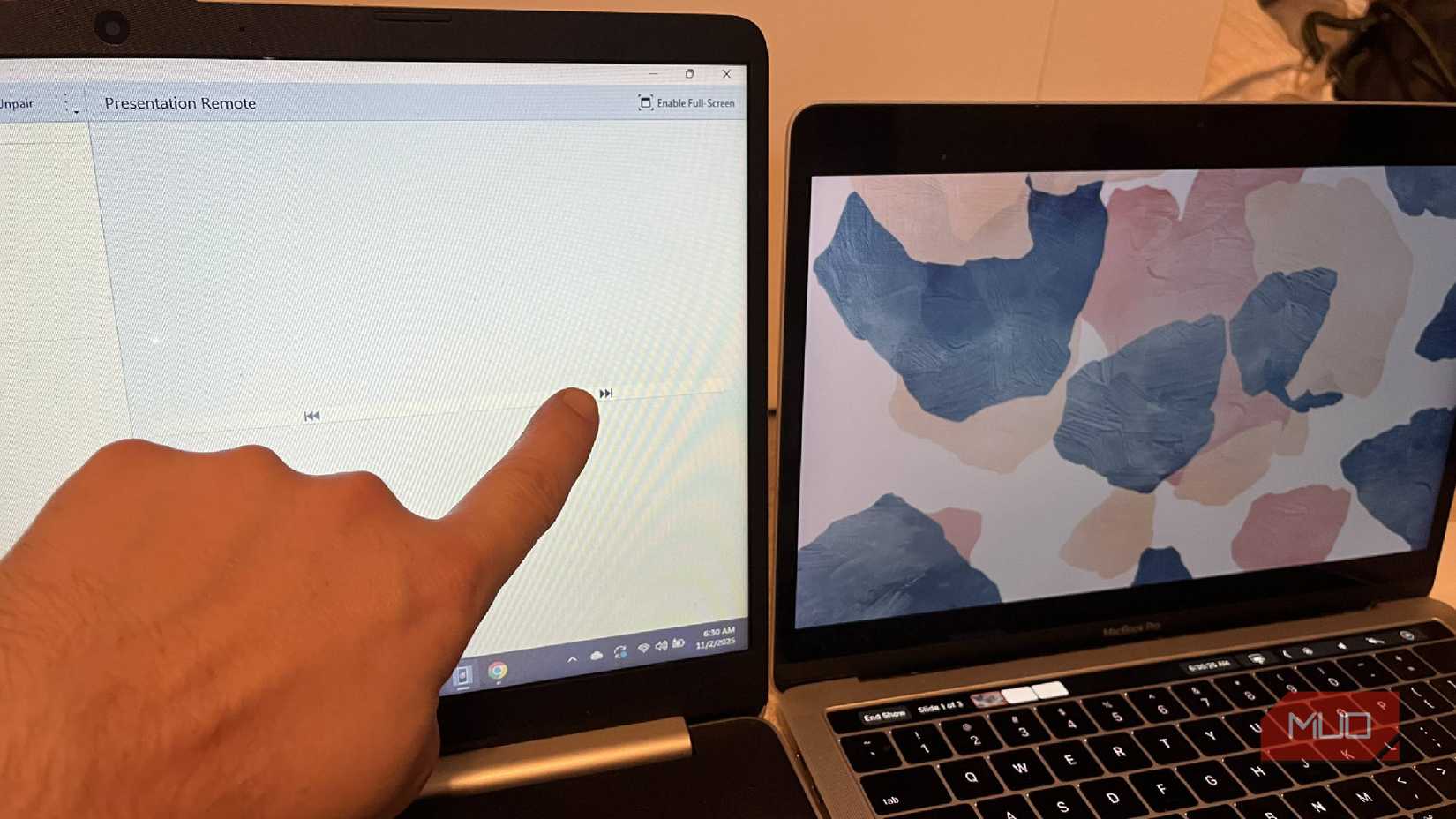 kde connect presentation remote