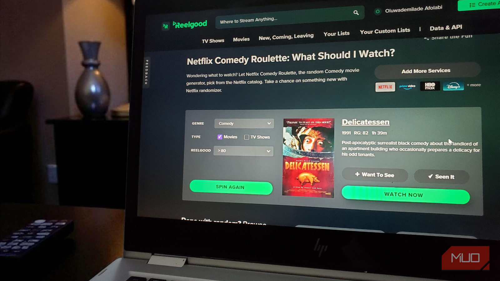 I let this website pick what I watched on Netflix and I have zero regrets