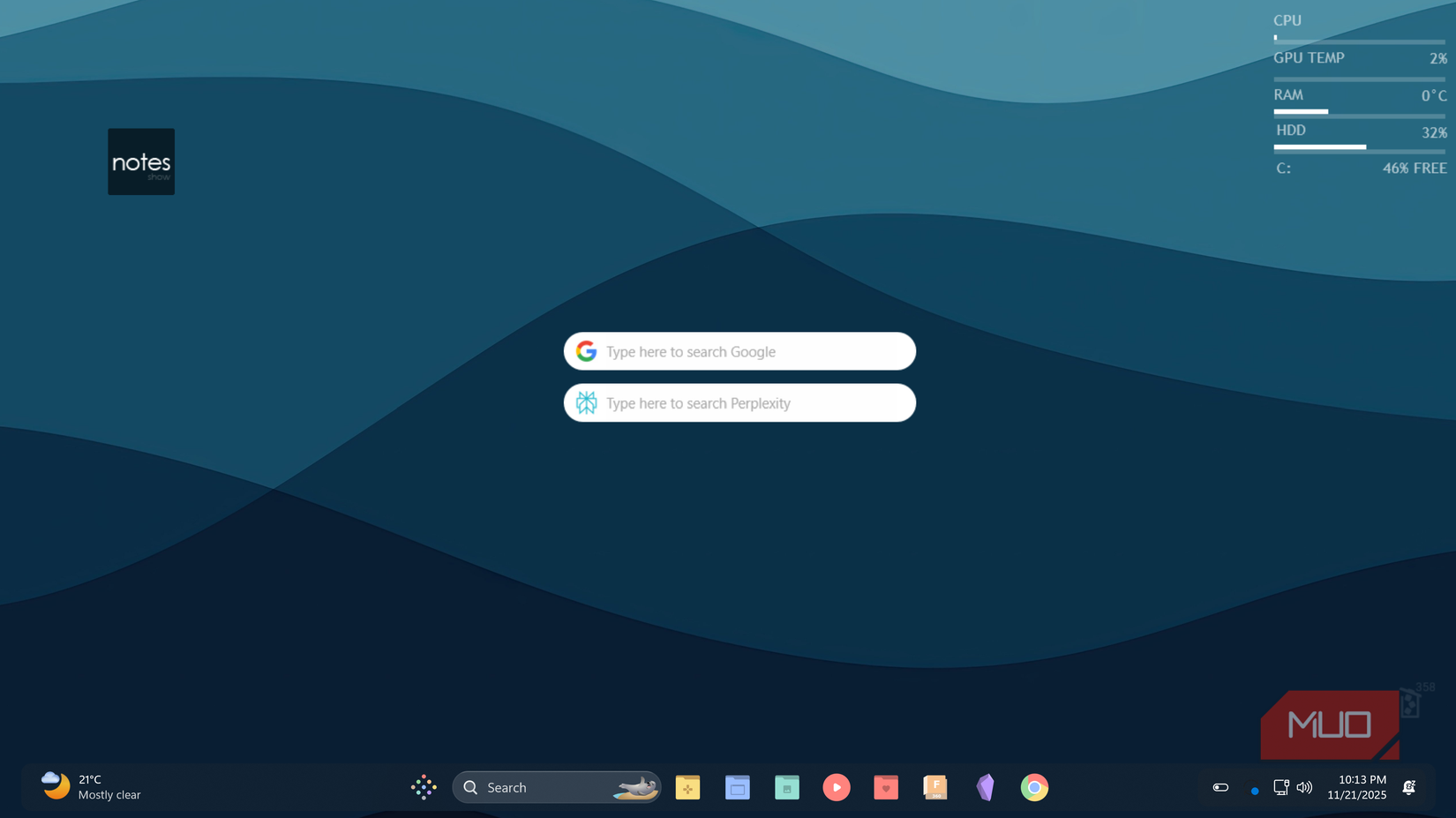 My current Rainmeter setup