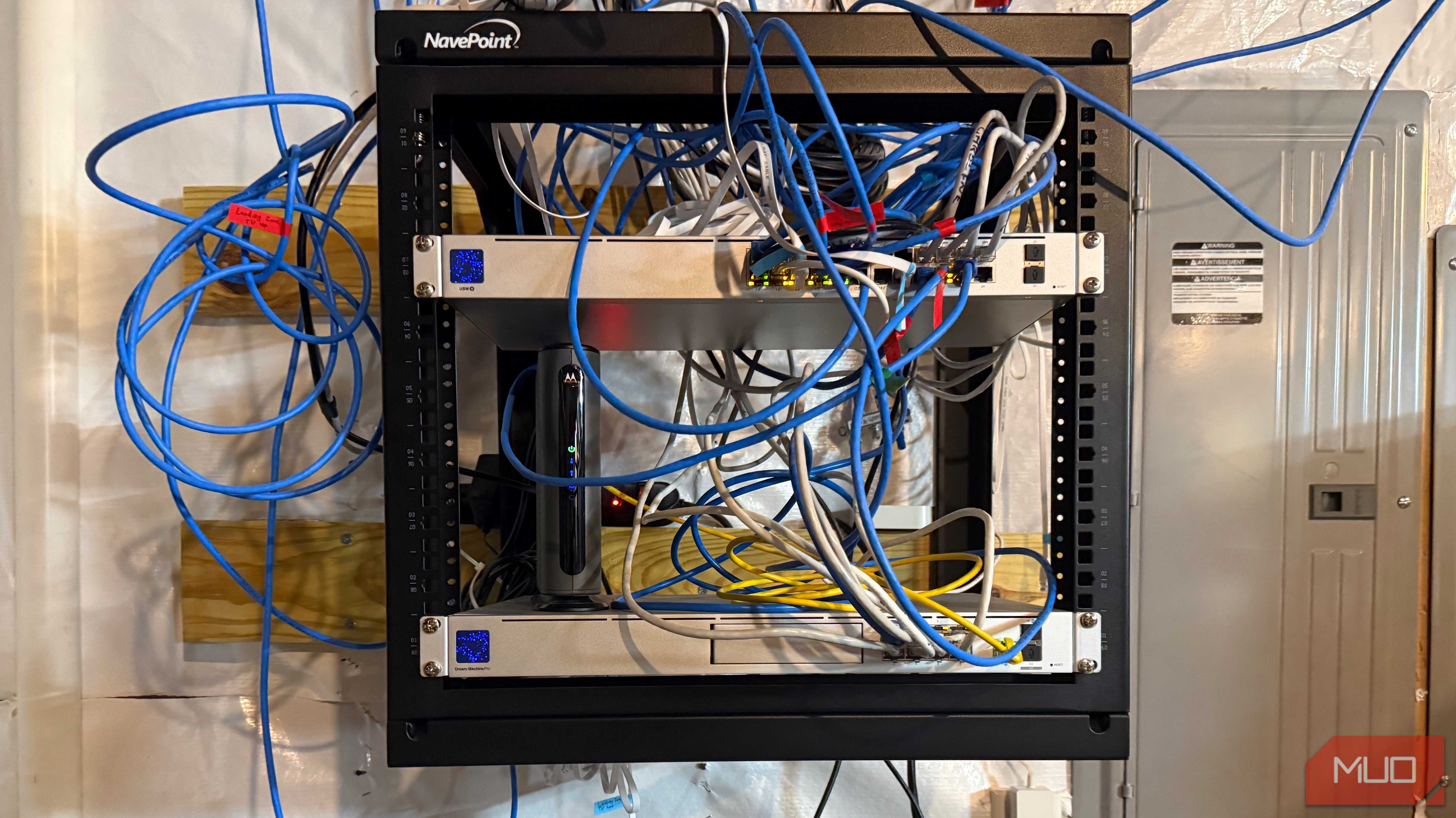 Network Cable Rack Key The internet bullied me into fixing my cable management—here's my new setup
