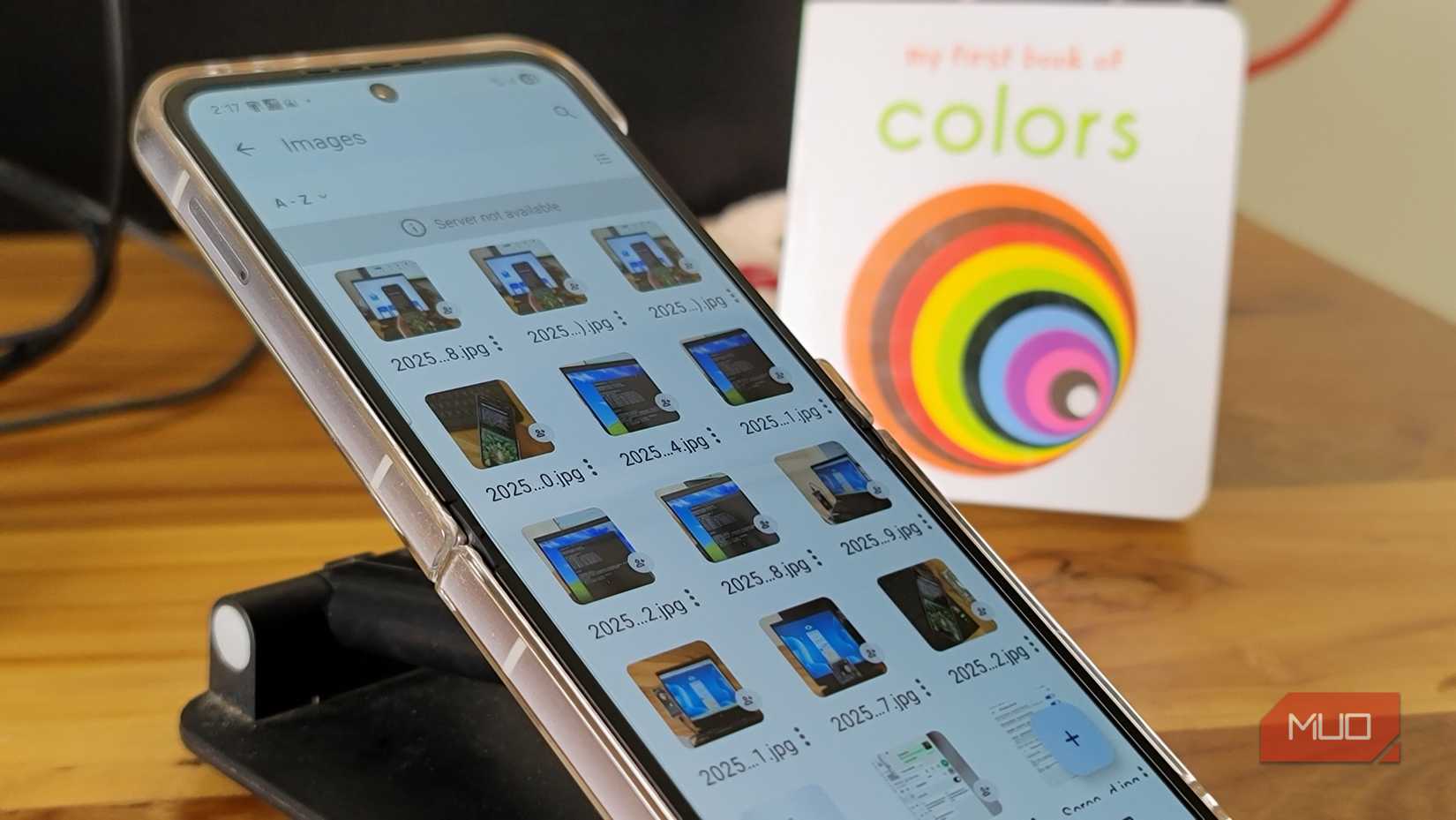 NextCloud app on Galaxy Z Flip 6
