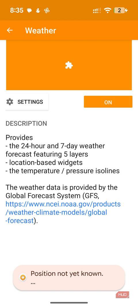 Screenshot showing OsmAnd plugins on Android.