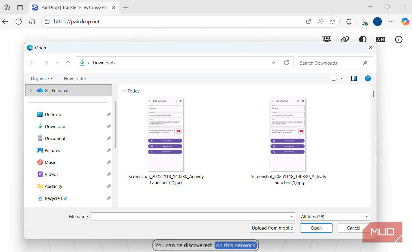 I didn’t realize cross-platform file sharing could be this effortless