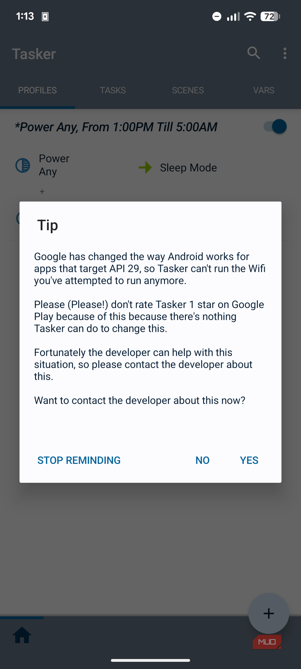 Possible API problems 