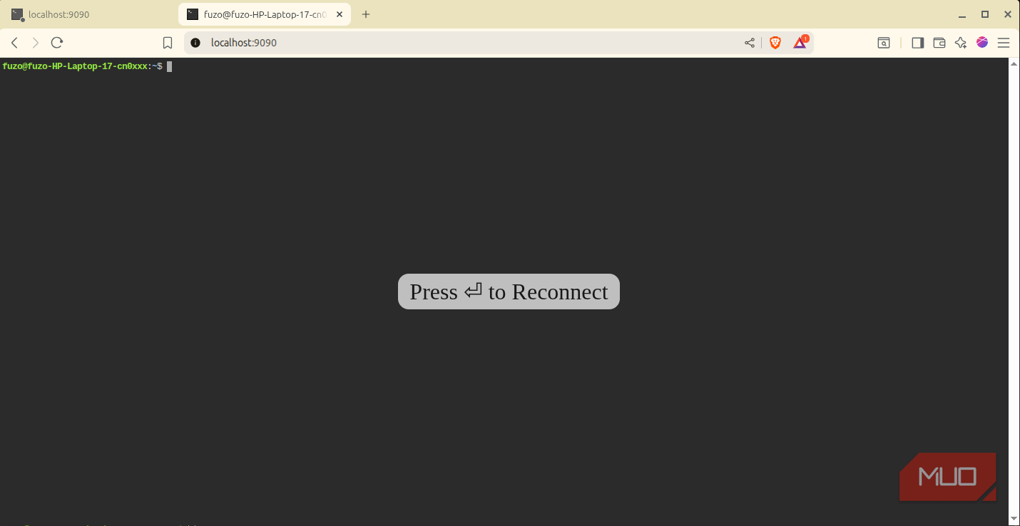 I turned my Linux terminal into a shareable web session in less than 30 ...