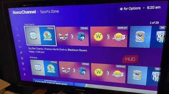 The Roku Channel Sports Zone