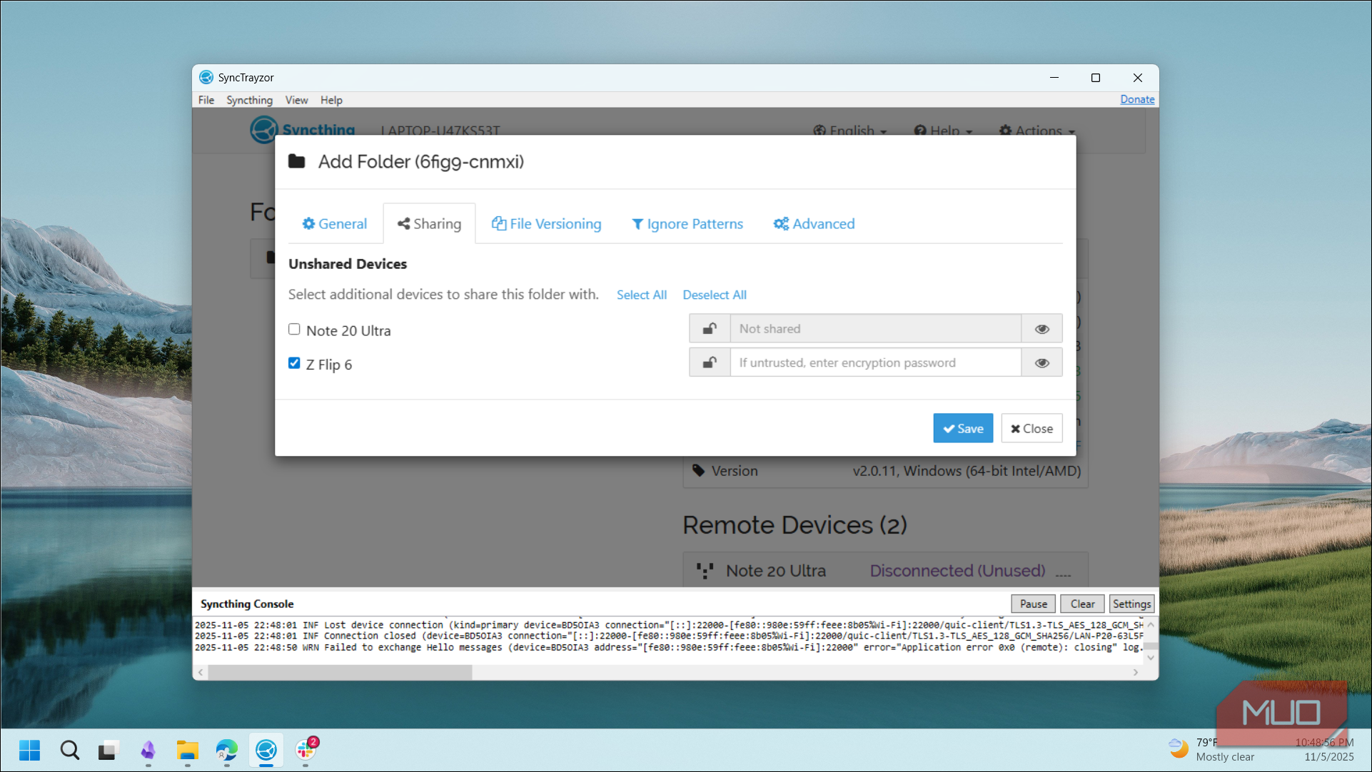 My files sync instantly between my devices, and I don't even pay for ...