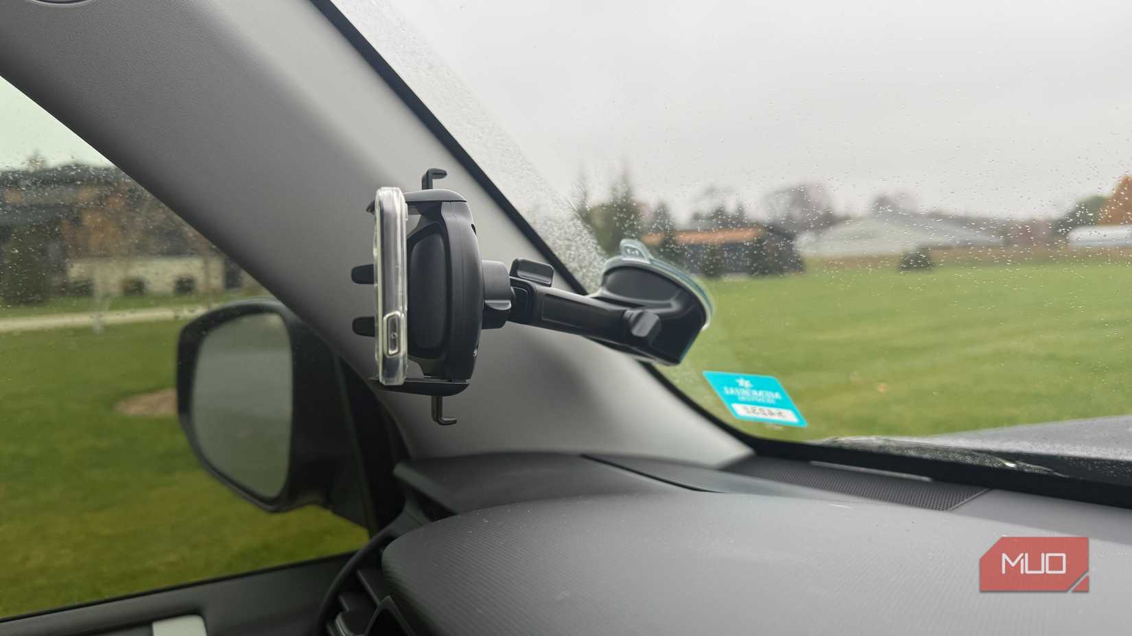 side view ipod touch dash cam