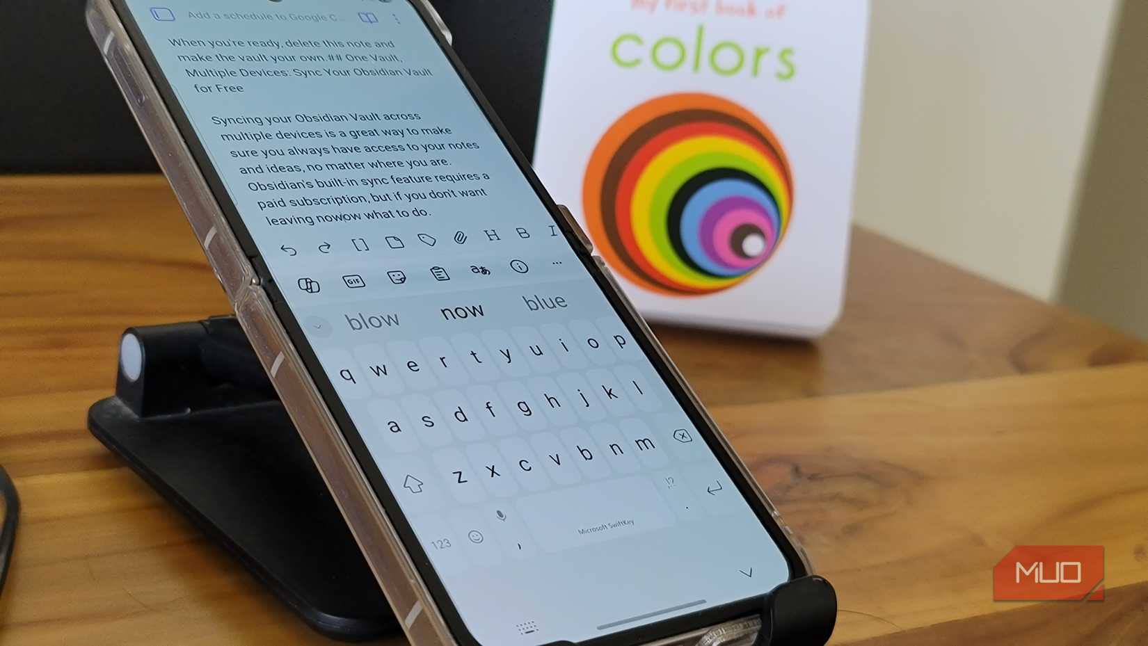 SwiftKey keyboard on Samsung galaxy Z Flip 6