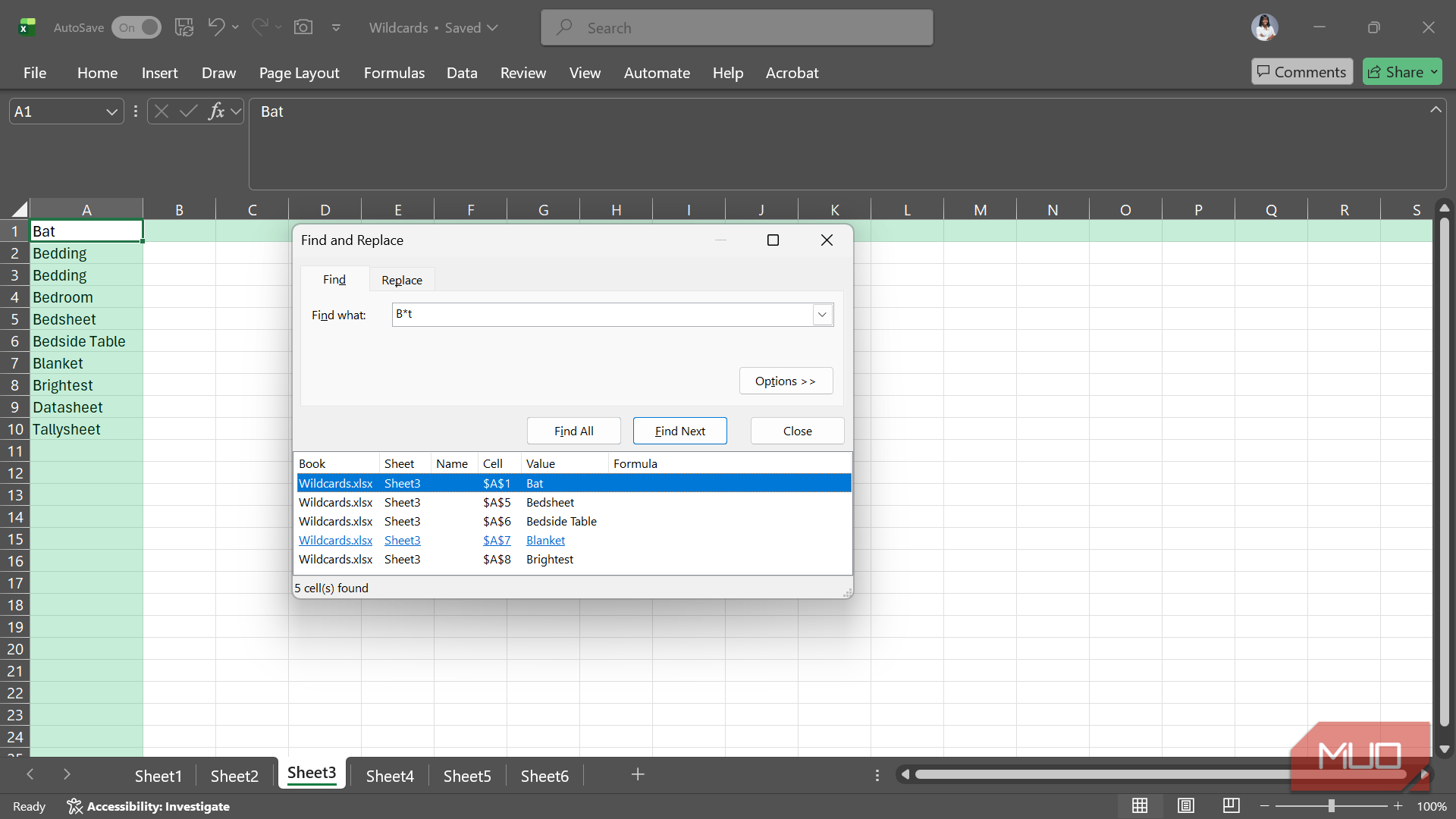 These wildcards in Excel are your secret weapon for faster, smarter ...