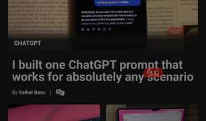 The Via browser's main menu, scrolled to the bottom section.