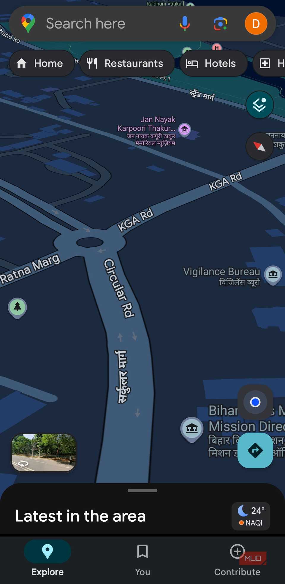 Google Map Tiltview I can’t imagine driving without these 4 Google Maps gestures