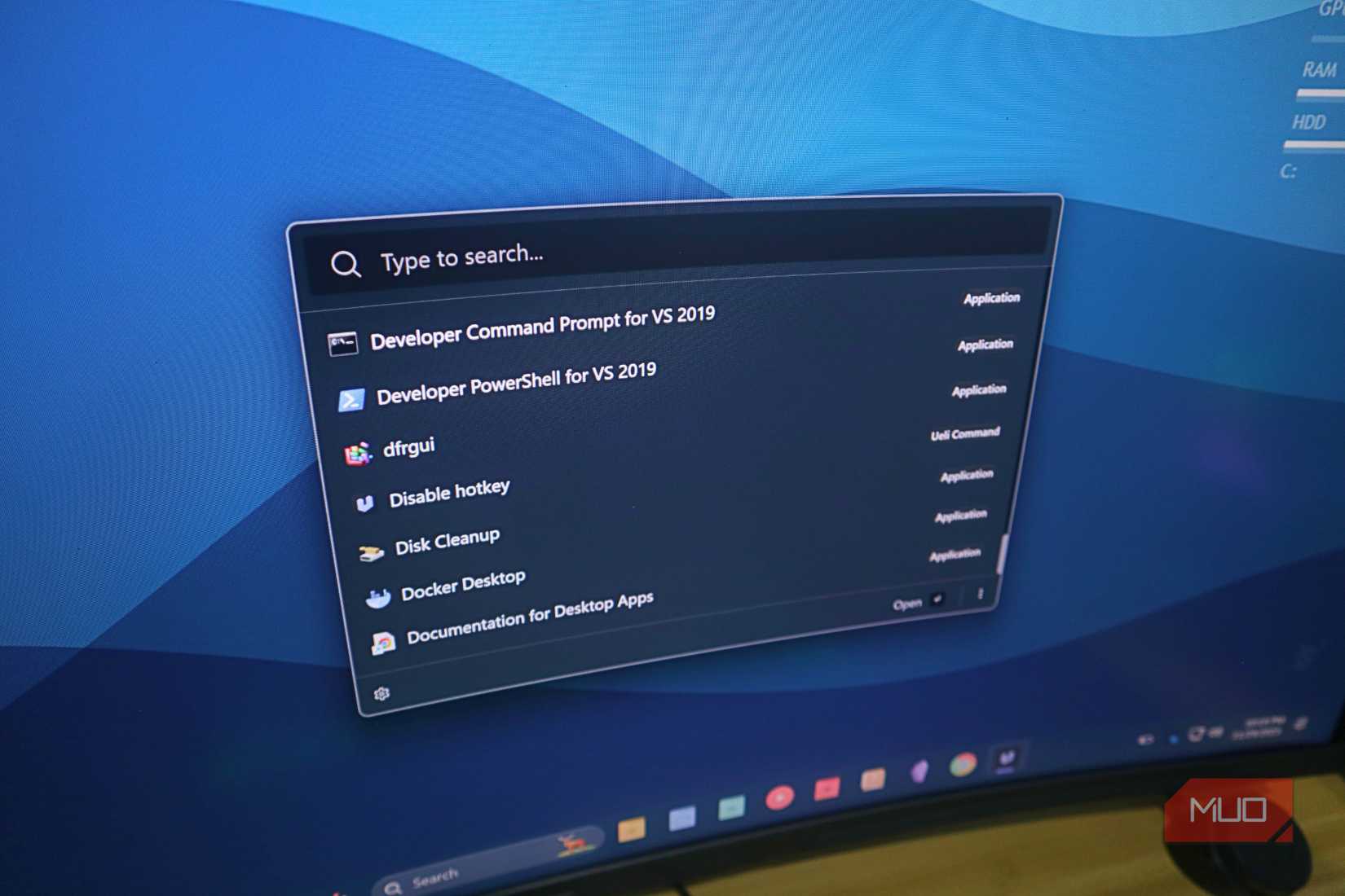 Ueli hotkey launcher