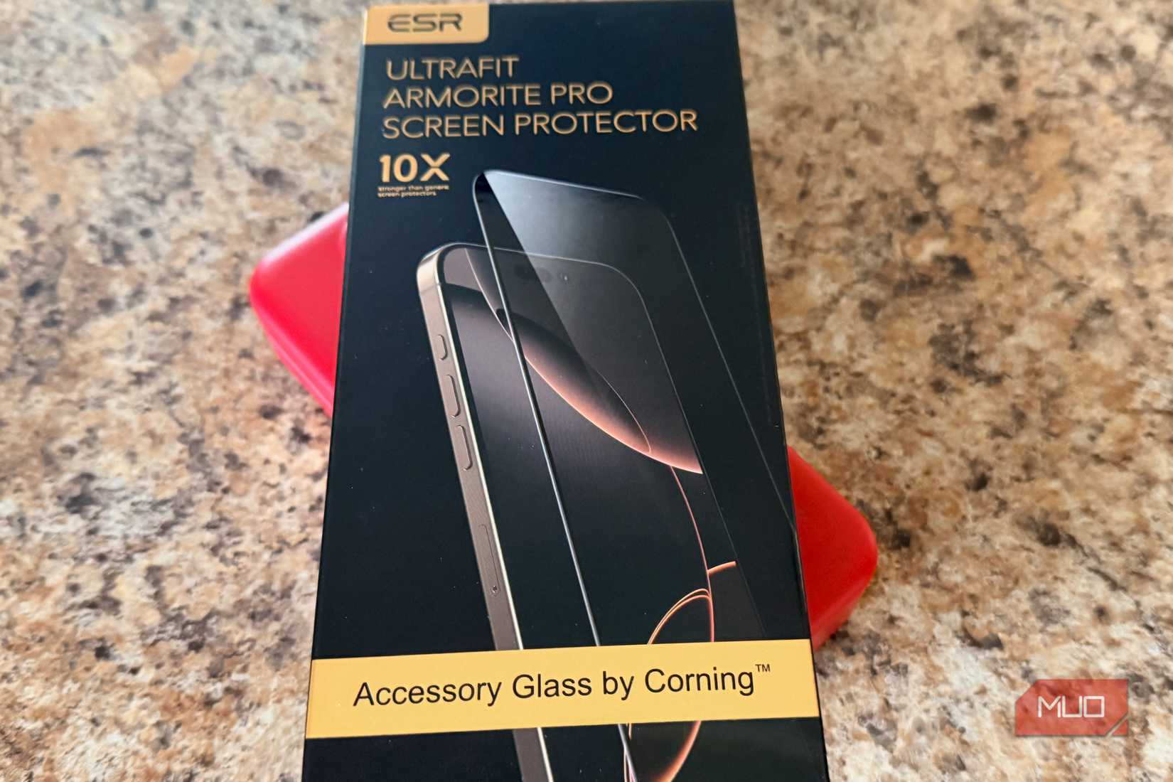 ESR Ultrafit Armorite Pro Screen Protector.