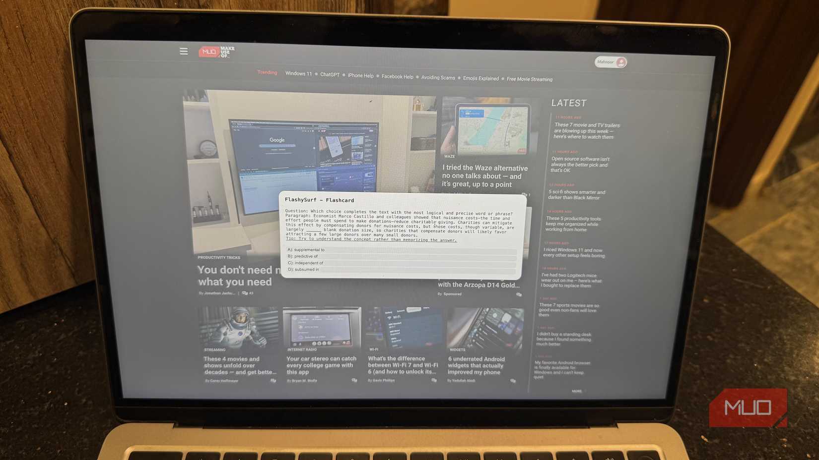 Using FlashySurf on macOS