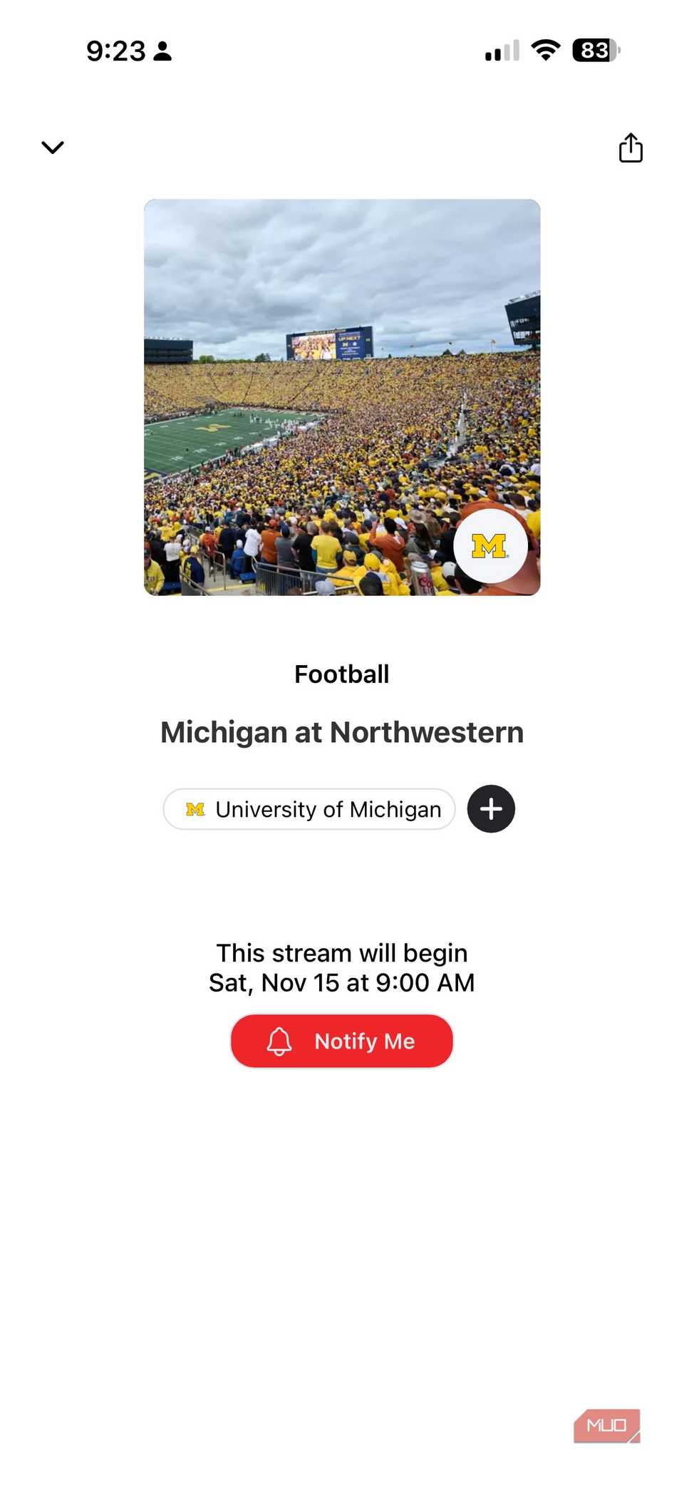 Your car stereo can catch every college game with this app