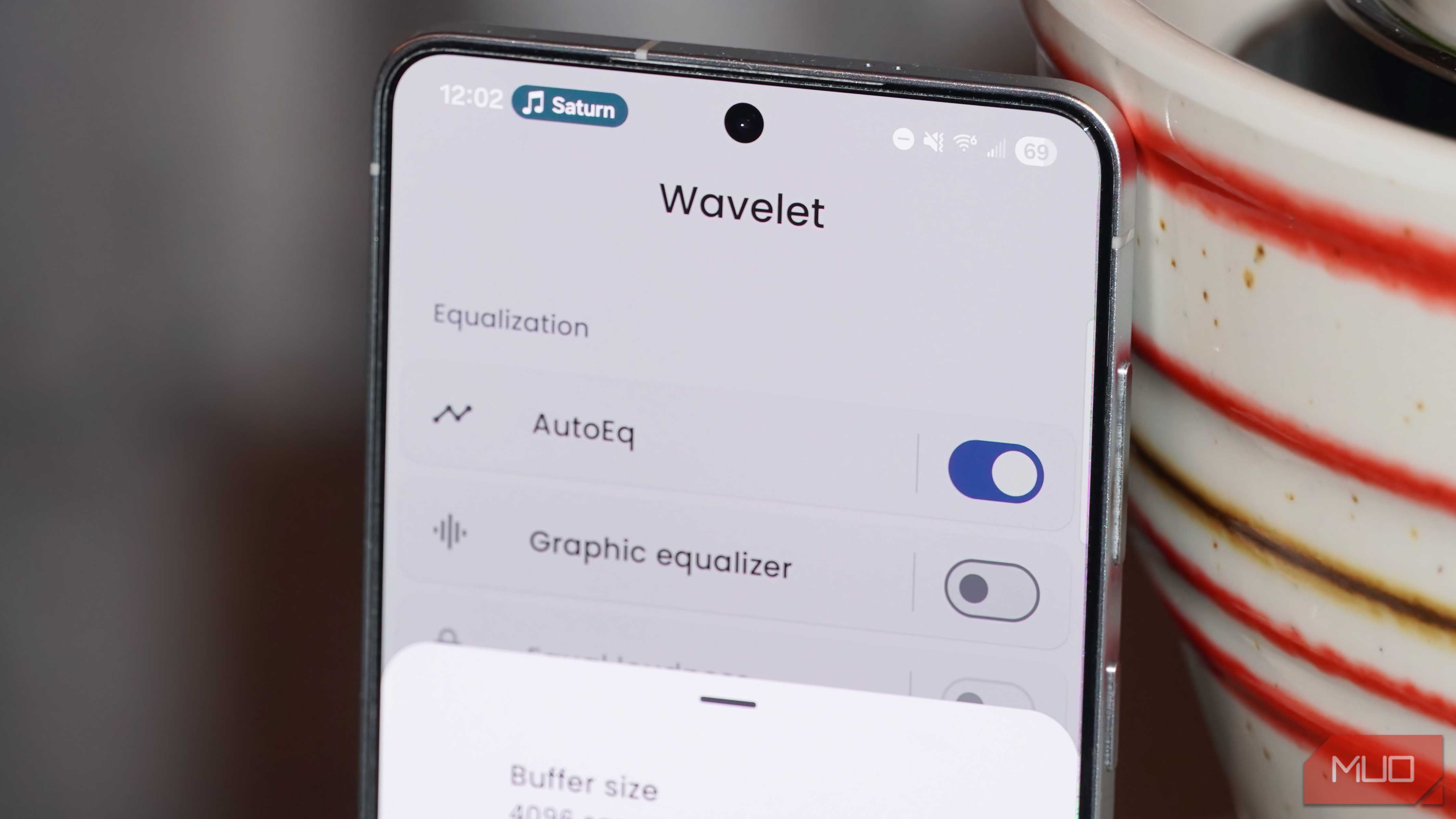 Flipping on the AutoEQ in Wavelet.